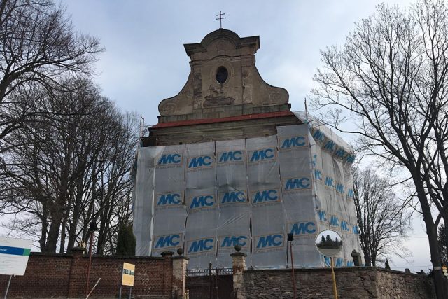 Kostel svatého Jakuba Většího v Ruprechticích na Broumovsku čeká oprava | foto: Jana Házová,  Český rozhlas