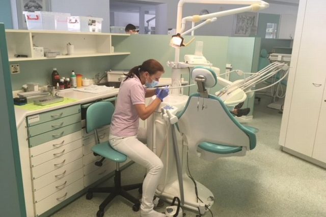 Jak se připravují budoucí zubaři? | foto: Lucie Peterková