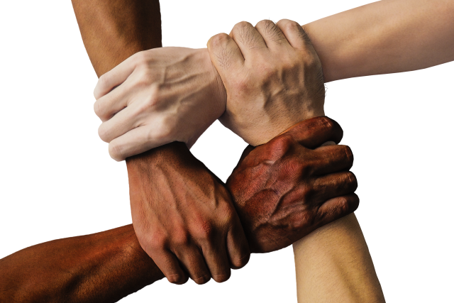 Spojené síly a ruce  (ilustrační foto) | foto: Fotobanka Pixabay
