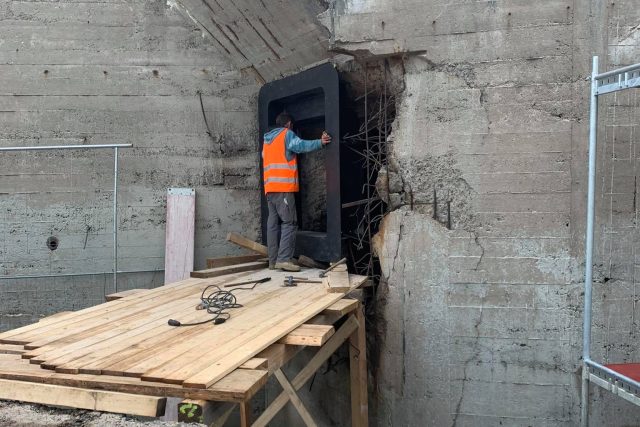 Na vojenské pevnosti Dobrošov na Náchodsku pokračuje rozsáhlá obnova | foto: Jana Házová,  Český rozhlas