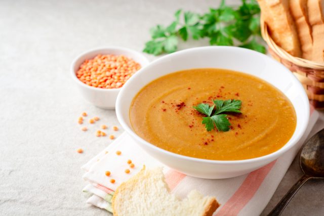 Polévka z červené čočky | foto: Shutterstock