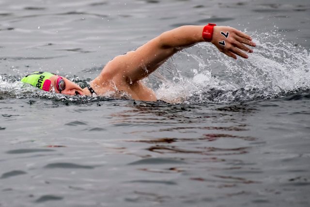 Lenka Štěrbová na Mistrovství světa v plaveckých sportech Jižní Koreji  (2019) | foto: Profimedia