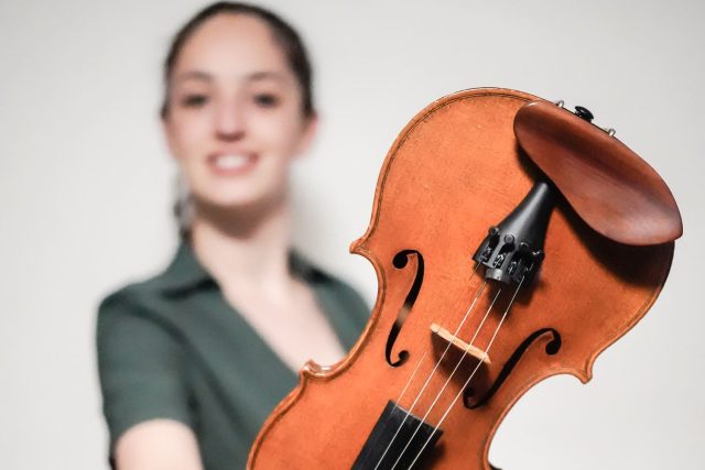 Profesionální houslistka Alena Hübnerová | foto: archiv Aleny Hübnerové