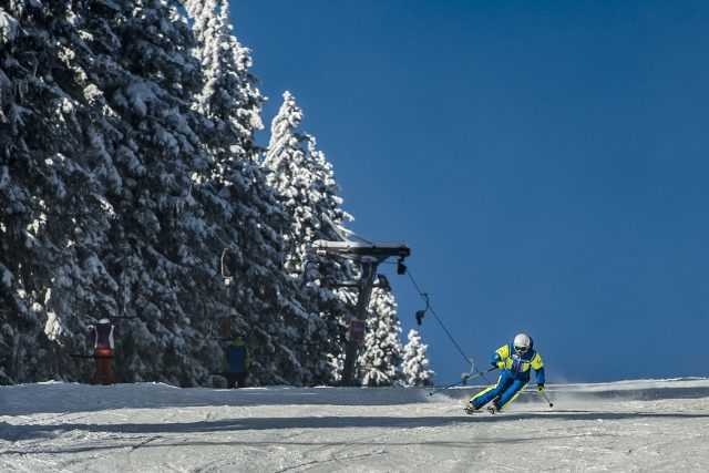 Foto z prvního lyžování v sezóně 2017-18 | foto: SkiResort ČERNÁ HORA - PEC